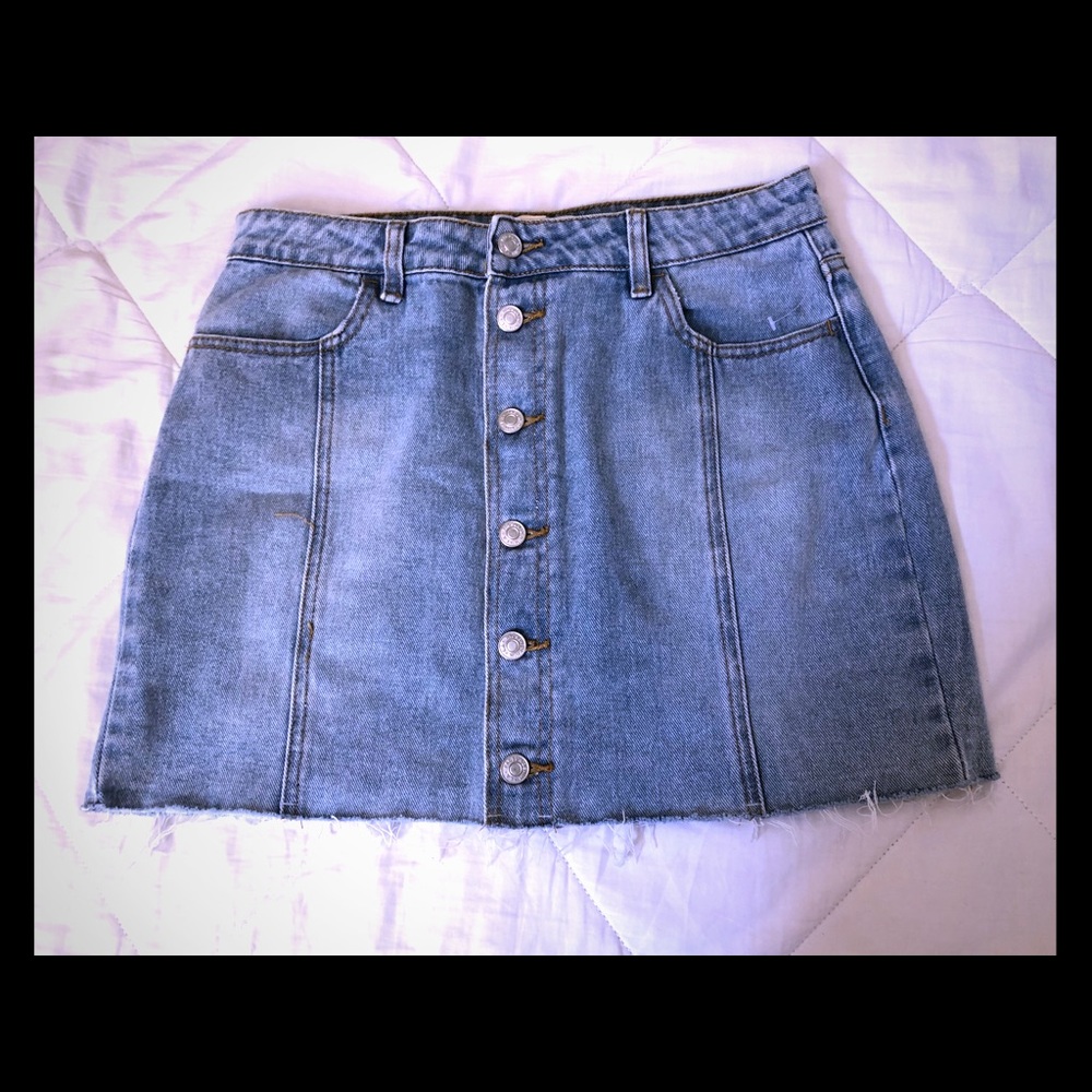 PacSun denim skirt